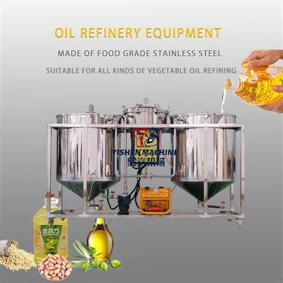 Kichik neftni qayta ishlash mashinasi